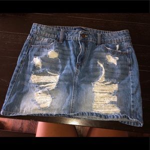 Jean Skirt